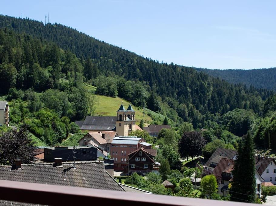 Ferienwohnung Schwarzwaldblick Bad Rippoldsau-Schapbach Eksteriør bilde